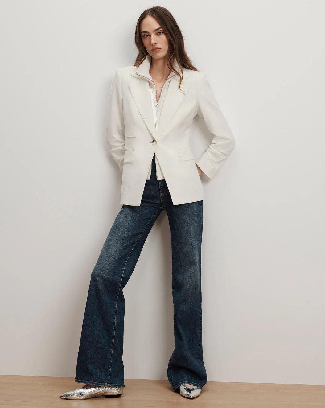 BATTISTA DICKEY JACKET IN DOVE