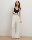 MARBEAU WIDE LEG PANT IN DOVE