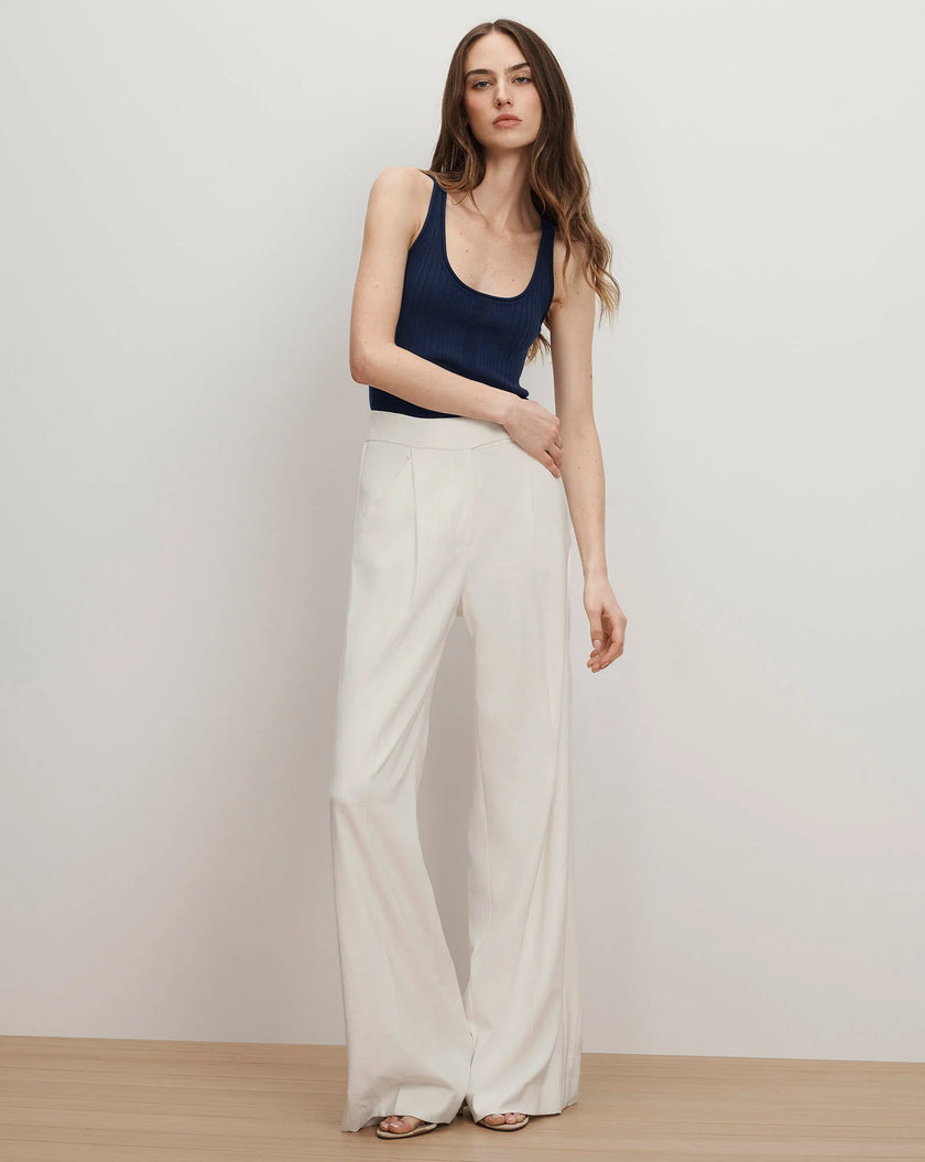 MARBEAU WIDE LEG PANT IN DOVE