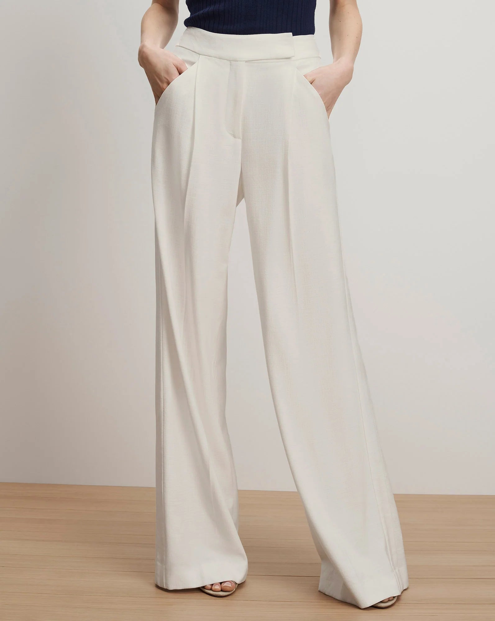 MARBEAU WIDE LEG PANT IN DOVE