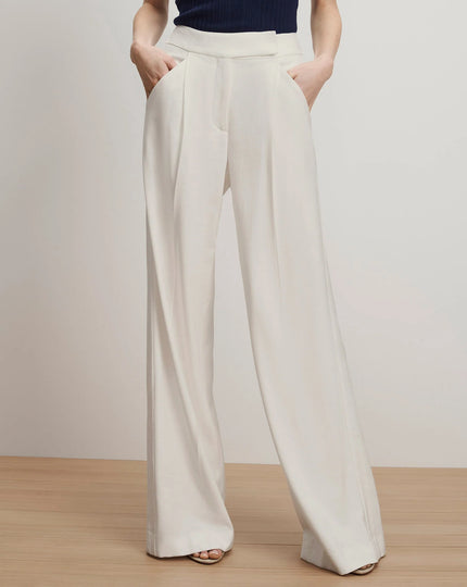 MARBEAU WIDE LEG PANT IN DOVE