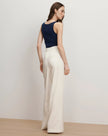 MARBEAU WIDE LEG PANT IN DOVE