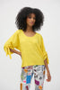 TEXTURED WOVEN BOXY TOP
