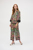 WOVEN PAISELY PRINT BOXY TOP