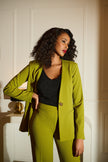 METALLIC KNITTED CAMISOLE WITH RHINESTONES