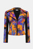 SCUBA TROPICAL PRINT FITTED JACKET