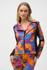 SCUBA TROPICAL PRINT FITTED JACKET