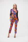 SCUBA TROPICAL PRINT FITTED JACKET