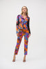 SCUBA TROPICAL PRINT FITTED JACKET