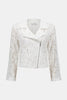 LACE FITTED MOTO JACKET
