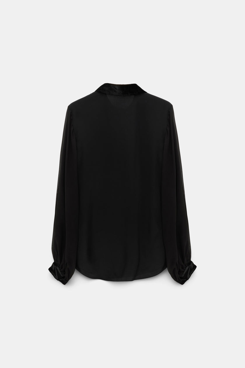 VELVET WHISPER BLOUSE