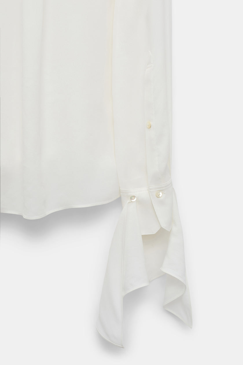 SOFT VIBES TIE SLEEVE BLOUSE