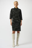 NOVELTY CHECKERED PRINT SWING JACKET