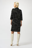 NOVELTY CHECKERED PRINT SWING JACKET