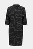 NOVELTY CHECKERED PRINT SWING JACKET
