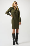 SCUBA JERSEY SHIFT DRESS