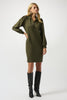 SCUBA JERSEY SHIFT DRESS