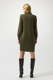 SCUBA JERSEY SHIFT DRESS