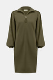 SCUBA JERSEY SHIFT DRESS