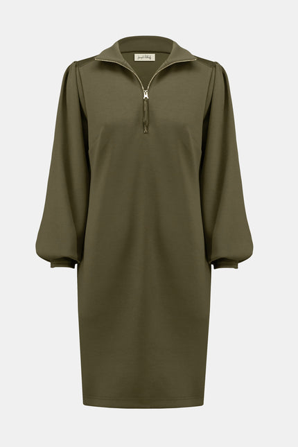 SCUBA JERSEY SHIFT DRESS
