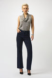 FOILED MELANGE KNIT SLEEVELESS TOP