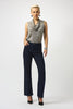 FOILED MELANGE KNIT SLEEVELESS TOP