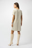 SCUBA SUEDE SHIFT DRESS