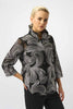 EMBROIDERED MESH STRAIGHT JACKET