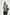 ABSTRACT JACQUARD TRAPEZE JACKET