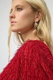 NOVELTY FRINGE BOXY  TOP