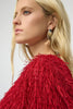 NOVELTY FRINGE BOXY  TOP