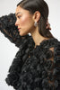 ROSETTE EMBROIDERED STRAIGHT COVER UP