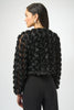 ROSETTE EMBROIDERED STRAIGHT COVER UP