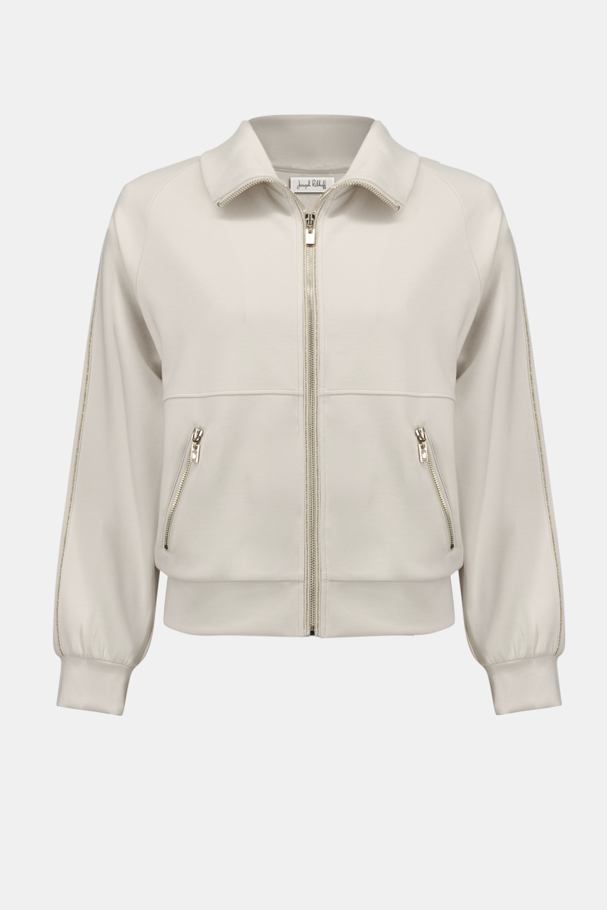SCUBA JERSEY FUNNEL NECK JACKET
