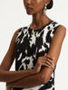 COWHIDE PRINTED TANK