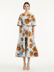 PEONY COTTON POPLIN DRESS