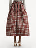 PLAID FAILLE SKIRT