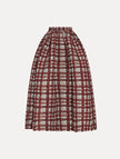 PLAID FAILLE SKIRT