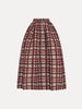 PLAID FAILLE SKIRT