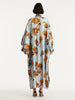 SILK PEONY CAFTAN