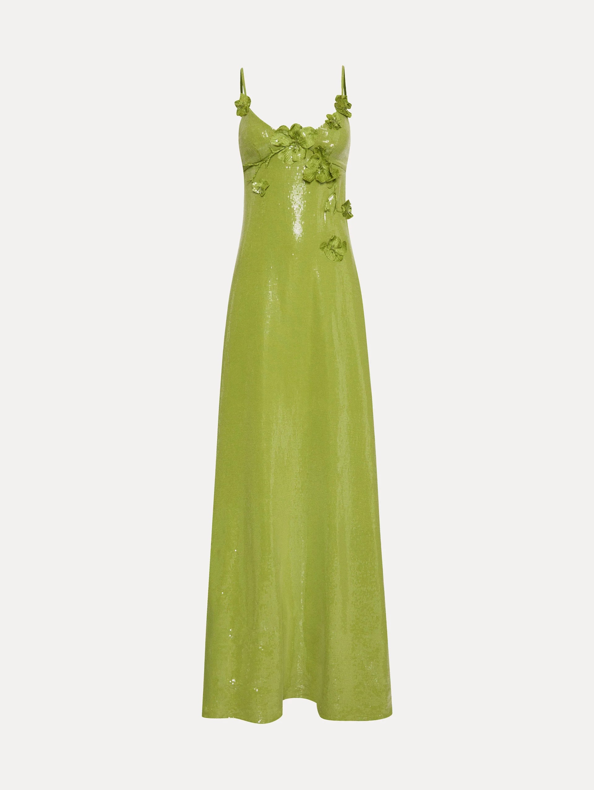 SEQUIN JERSEY GOWN