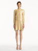 GOLD FOIL CHERRY BLOSSOM CARDIGAN
