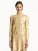 GOLD FOIL CHERRY BLOSSOM CARDIGAN