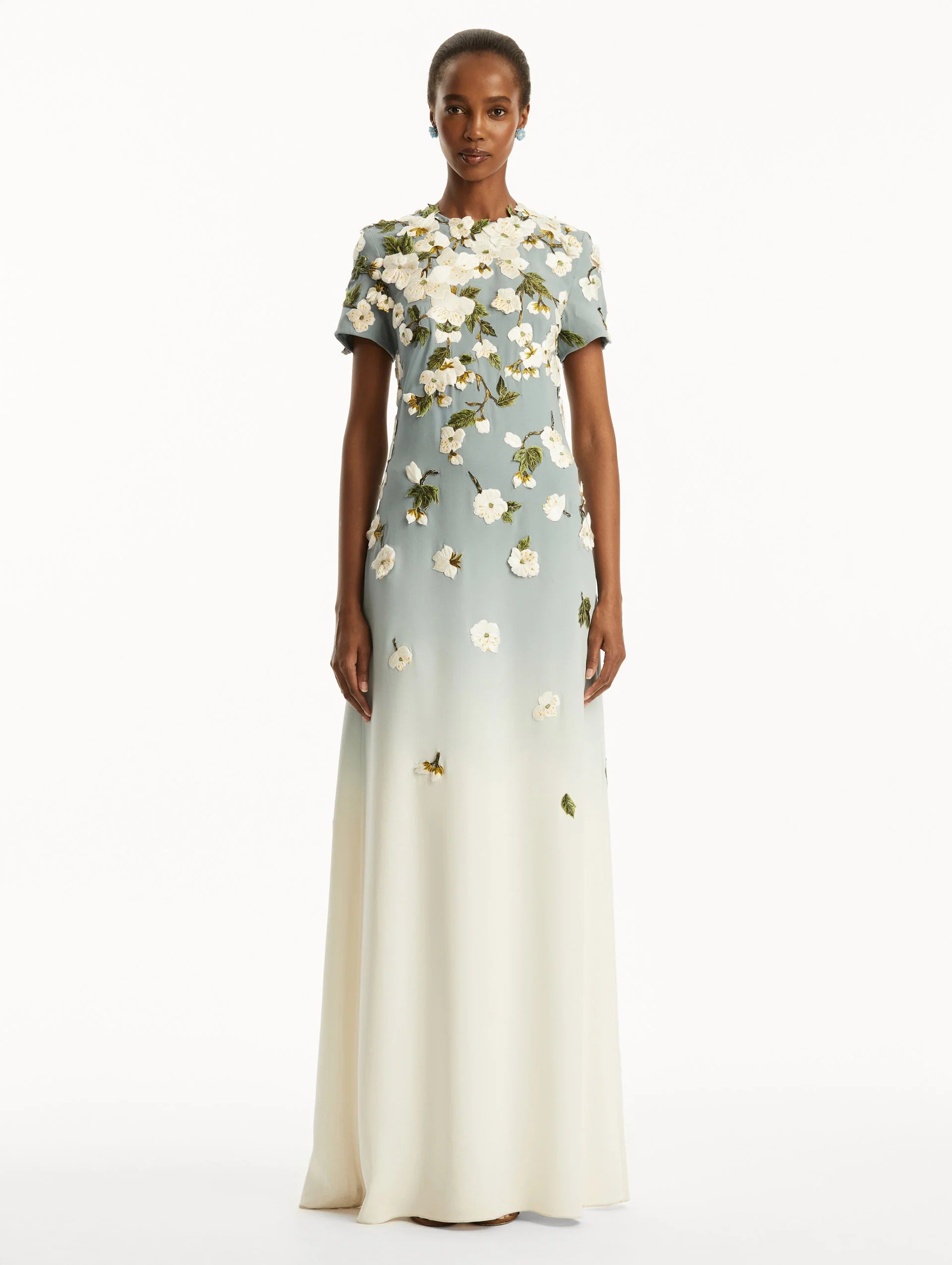 OMBRE CHERRY BLOSSOM GOWN