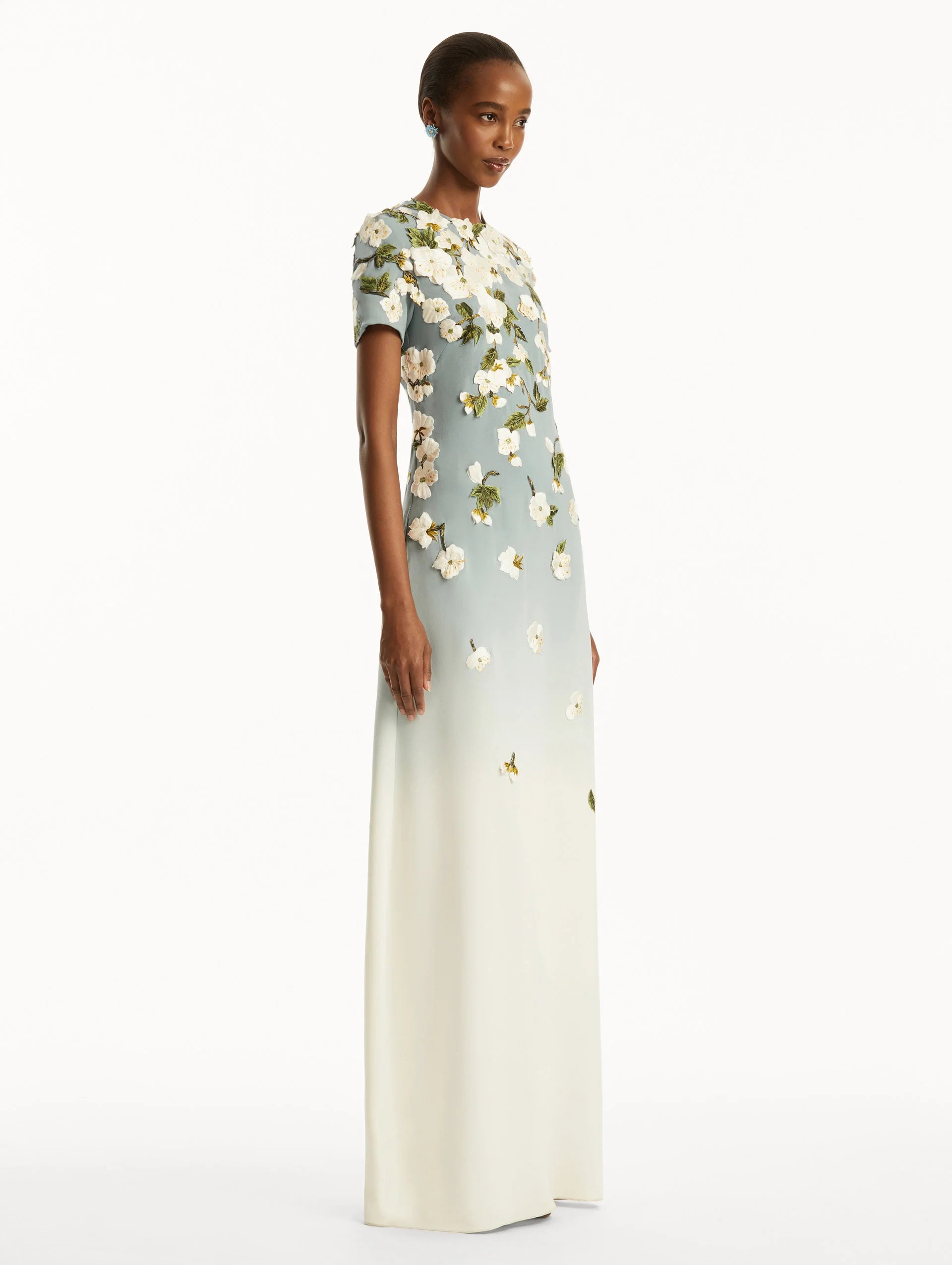 OMBRE CHERRY BLOSSOM GOWN