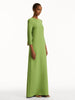 BUTTERFLY DETAILED THREE QUARTER SLEEVE CAFTAN