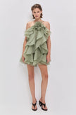 PANDOREA LAYERED MINI DRESS