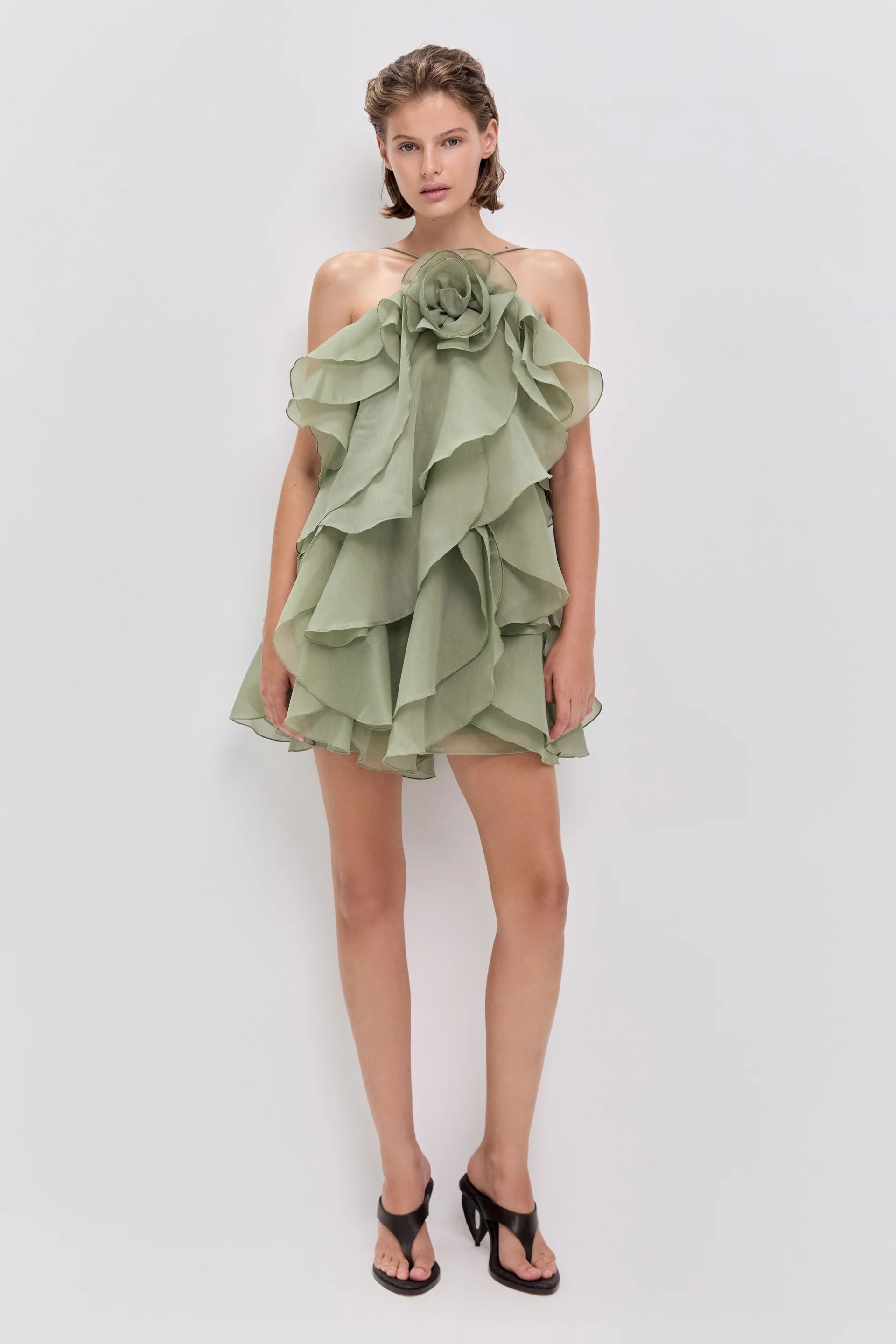 PANDOREA LAYERED MINI DRESS