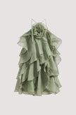 PANDOREA LAYERED MINI DRESS