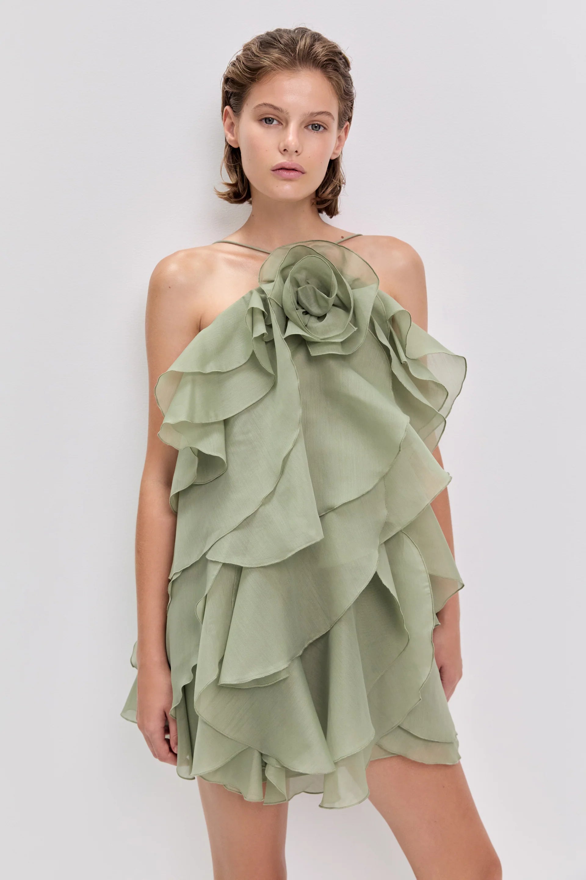 PANDOREA LAYERED MINI DRESS